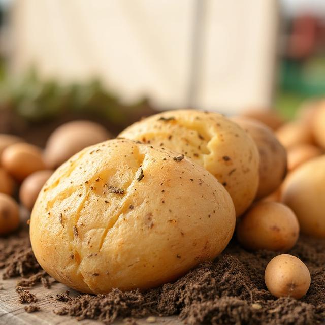 A verity of potato on potato day